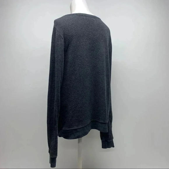 Wildfox Tanfan Gray Baggy Beach Jumper Sweater Size XS - Picture 7 of 9